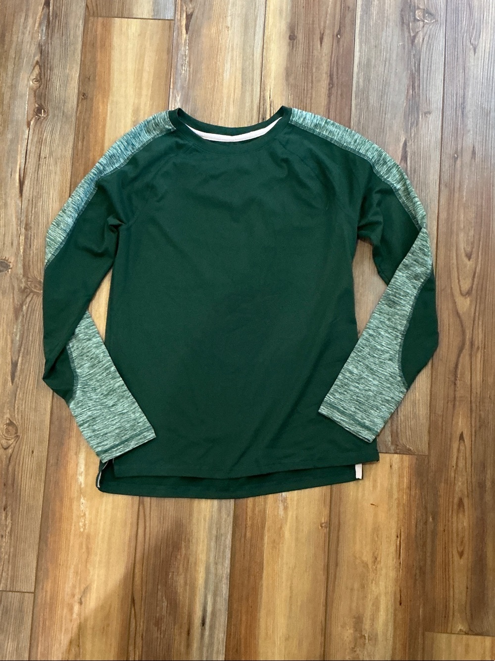 all in motion Dark Green Long-Sleeve Tee